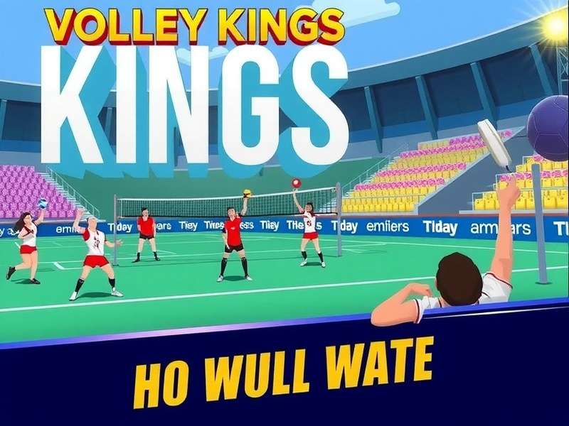 Volley Kings Champions In-Game Action Volley Kings Champions Gameplay Screenshot